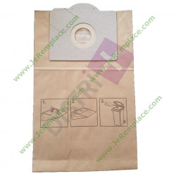 10 sacs à poussières ZR760 pour aspirateur
