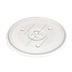 Plateau rond en verre 482000100016 pour micro ondes