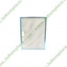 Filtre métal C00274187 pour hotte