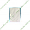 Filtre métal C00274187 pour hotte