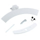 Kit poignée de hublot 4055136693 pour lave linge