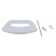 Poignée de hublot C00507932 pour lave-linge