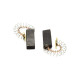 2 charbons moteur 481281718793 pour lave-linge
