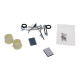 Kit de fixation d'habillage de porte 00618833 pour lave vaisselle