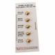Jeu de 5 injecteurs de gaz butane 6MB pour four