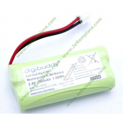 Batterie 2.4V 600Mah pour téléphone sans fil Siemens