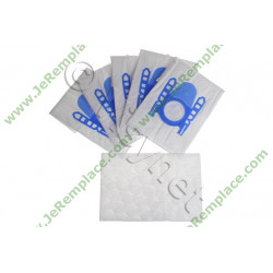 Boite de 5 sacs en micro fibres 00461408 pour aspirateur