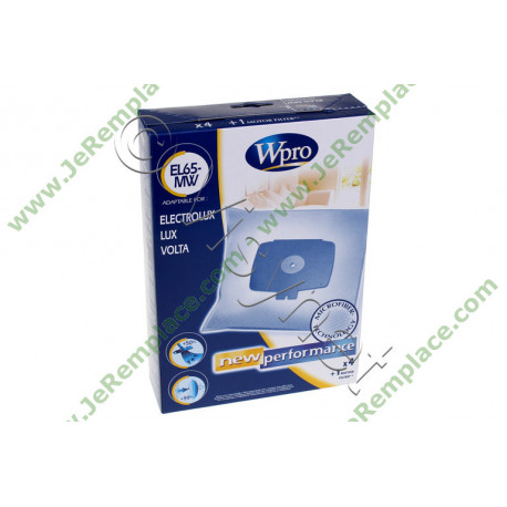 Sac microfibre EL65-MW pour aspirateur