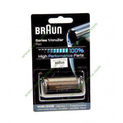 Grille de Rasage FreeControl 10B-20B 81387932 pour rasoir Braun