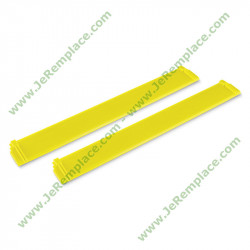 2.633-514.0 2 Raclettes jaune 280mm pour wv6 karcher