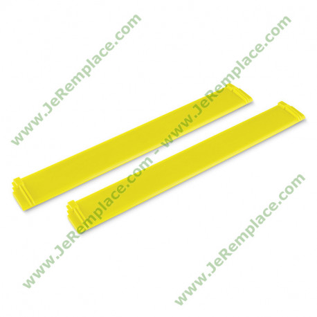 2.633-514.0 2 Raclettes jaune 280mm pour wv6 karcher