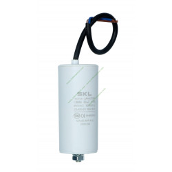 Condensateur permanent 50 Micro farads avec fils pour moteur