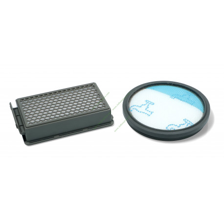 kit de 2 filtres zr005901 pour aspirateur