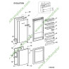 Porte bouteille C00387324 pour réfrigérateur