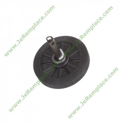 Roulette avant soutien de tambour 481252898003 pour sèche linge