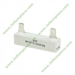 Resistance chutrice 680 ohms/15w C00125314 pour Four