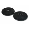 2 Filtres charbon rond 50288384006 pour hotte