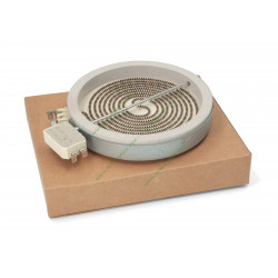 plaque chauffante HILIGHT 145MM 1200W 230V 481231018887 pour table vitrocéramique