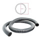 Tuyau flexible diamètre 32 intérieur 40 extérieur pour aspirateur (vendu à la coupe)