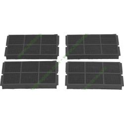 76X0586 lot de 4 filtres à charbons pour hotte