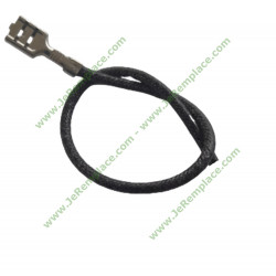 Fil électrique 50 cm avec 1 cosse haute température