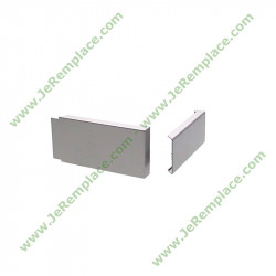 2 Enjoliveurs de poignée 7426630 pour réfrigérateur