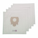 5 Sacs aspirateur microfibre t144 pour aspirateur Moulinex satrap