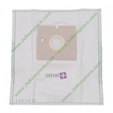 T202 Sachet de 5 Sacs à poussières en microfibre pour aspirateur