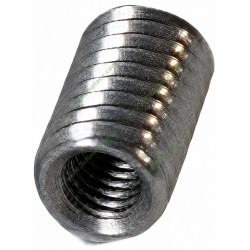 Manchon fileté Interieur M5 Exterieur M8 pour anode chauffe eau