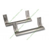 Kit 4321270500 de 2 poignées de porte pour réfrigérateur beko