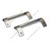 Kit 4321270500 de 2 poignées de porte pour réfrigérateur beko