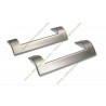 Kit 4321270500 de 2 poignées de porte pour réfrigérateur beko