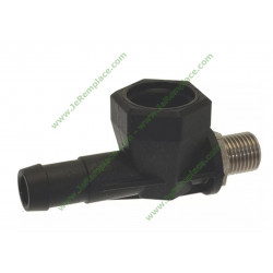 RACCORD "T" DOSEUR/BOILER FILETES 1/2"F-1/4"M EMBOUT Ø 13 MM pour lave vaiselle elframo