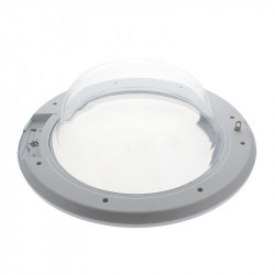 Hublot complet d'origine sans charnière pour lave-linge Indesit C00566661