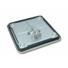Plaque chauffante carrée EGO 11.33454.246 – 4000 W, 300 × 300 mm