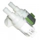 Électrovanne 2 voie sortie équerre C00083940 pour lave linge