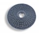 Filtre charbon rond 50288384006 pour hotte