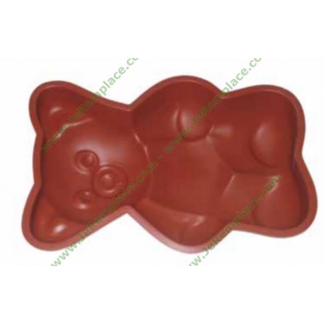 Moule ourson souple 100 pour cents silicone