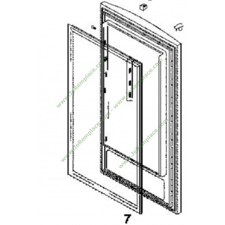 Joint réfrigérateur brandt 44x0100