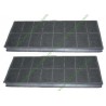 Lot de 2 filtres charbon 481281728312 pour hotte