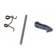 Kit crochet de porte avec ressort 49007928 pour lave linge