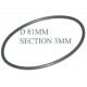 joint de cuve AS0022042 pour lave vaisselle
