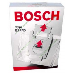 Boite de sacs à poussière type E.F.D 00461408 pour aspirateur bosch