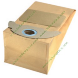 5 Sacs à poussières papier 6.904-143 pour aspirateur karcher bestron dexter