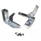 Kit 2 charnières de porte 00643913 pour four
