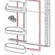 JOINT DE PORTE DE REFRIGERATEUR