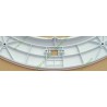 52X2705 Enjoliveur arrière de hublot pour lave linge