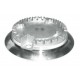 Couronne de bruleur semi rapide C00136282 pour table de cuisson