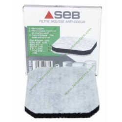 Filtre mousse anti-odeur 792633 pour fritteuse seb