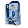 boite 4 Sacs aspirateur 481281718605 Wpro en micro fibres + filtre